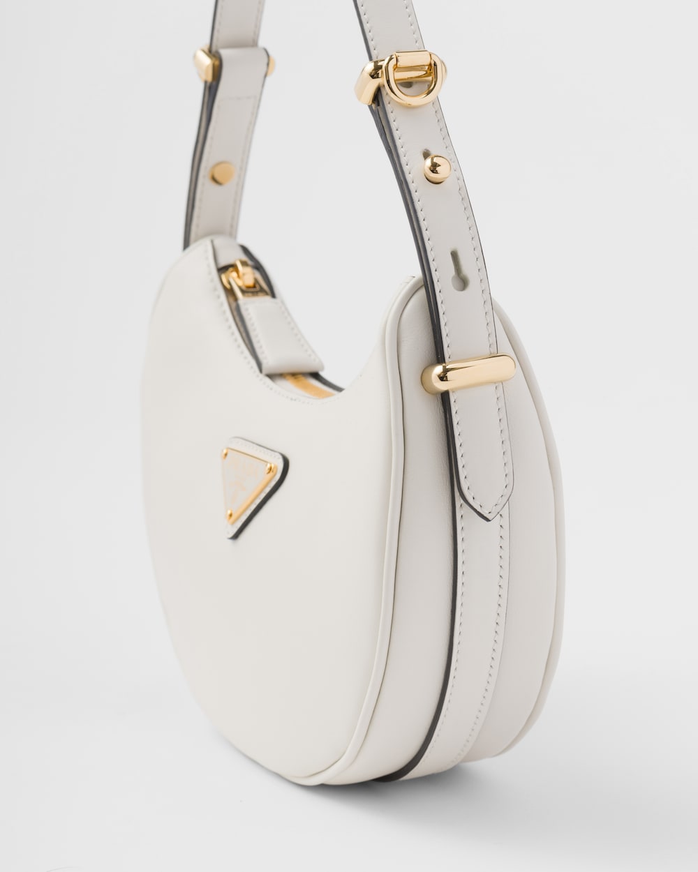 Prada Arqué Leather Mini Shoulder Bag - Image 3